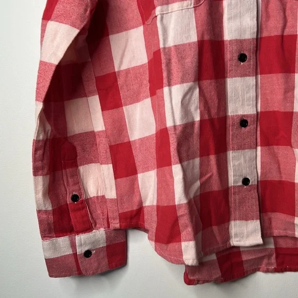 Sustainable Fashion Holiday Gingham Mila Flannel Shirt - NWT - Picture 3 of 5
